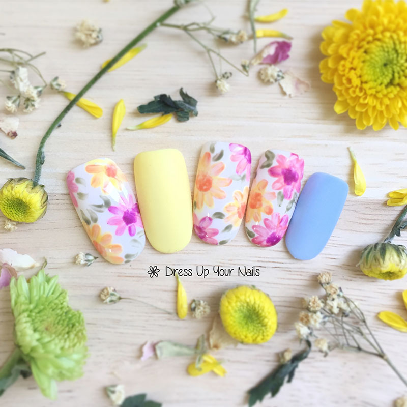 Spring Nail Flower Manicure 11 – Maniqure Shop
